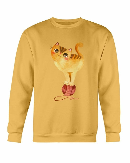 Cute Winter Cats Sweatshirt